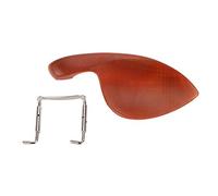 ANKROYU Soporte para mentonera para violín Soporte de metal de madera de primera calidad con cómodo mentonera para violines 3/4 4/4 Accesorio duradero para instrumentos Protege de