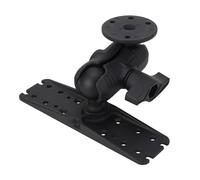 ANKROYU Soporte Universal para buscador de Peces, Base de aleación de Aluminio de Grado Marino de 13 cm con Bola de Goma de 2,25 Pulgadas para plotters y sondas Lowrance