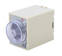 ANKROYU ST3PA C Relé de retardo Perilla Ajustable Contacto de aleación Carcasa de PC AC220V 50 60Hz para automatización Industrial y Sistemas de Control eléctrico