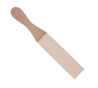ANKROYU Strop de afilado de cuero profesional con mango de madera Herramienta de esmalte de doble cara para cuchillos Herramientas de cocina de caza Herramientas de bricolaje de ma