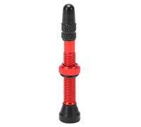 ANKROYU Tallos de válvula sin Tubo de Aluminio extensión de vacío de aleación de Aluminio 40 mm Presta Resistente a óxido Duradero para Bicicletas de montaña Bicicletas de carreter (Negro) (Rojo)