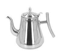 ANKROYU Tea de té de acero inoxidable con infusor Premium duradero 2L Capacidad Hervidor de agua para cocina Home Use Family Silver