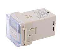 ANKROYU Temporizador de relé de tiempo con pantalla digital LED industrial ATS48A2Z Control de retardo de ciclo ajustable con función de pausa de reinicio para equipos de automatiz (12 V CC.)