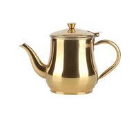 ANKROYU Tetera de acero inoxidable de 500 ml con filtro de malla Tetera de café premium a prueba de herrumbre para cocina casera Mango ergonómico Boquilla aerodinámica Fácil de lim (Clima)