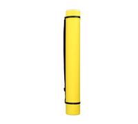ANKROYU Tubo de póster Tubo de Almacenamiento de Documentos de Gran Capacidad expandible con Correa Ajustable Protector de Ilustraciones de Planos portátil para Artistas (Amarilla)