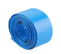 ANKROYU Tubo termorretráctil de PVC Envoltura de batería 30MMΦ18.5MM 5m Funda Protectora de Aislamiento Retardante de Llama Azul para baterías 18500 Electrónica Industrial Proyecto