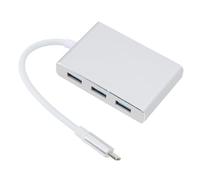 ANKROYU USB C Hub Adaptador multipuerto 5 en 1 Tipo C a USB 3.0 VGA HD Interfaz Multimedia Soporte de Pantalla Dual Transmisión de Alta Velocidad Plug and Play para teléfono portát