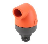 ANKROYU Válvula de alivio de vacío de aire automático Herramienta de riego agrícola Válvulas de aire de riego para el jardín Material plástico Durante (1 pulgada)