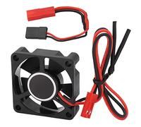 ANKROYU Ventilador de refrigeración de motor RC de 35 x 35 mm Radiador ajustable de plástico de alta velocidad de 15000 RPM para coches de control remoto AXIAL SCX10 90046 con cone