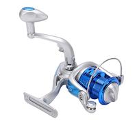 ANKROYU Vuelas giratorias Carretes de pesca Profesional Carrete de pesca de agua de agua salada Varilla de mosca Gran capacidad Ligera de aluminio Ligero Aluminio Error de giro par (Tipo 2000)