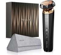 ANLAN multipolar Radiofrecuencia Facial Pro Realce de la línea de la mandíbula EMS antienvejecimiento y antiarrugas Radiofrecuencia facial con oro de 18 quilates y calor/frío Masajeador para el