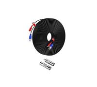 Anlapus 20m/65 pies Cable BNC Video Fuente de Alimentación para Kit CCTV Cámara de Vigilancia DVR Sistema Seguridad Hogar