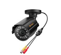 Anlapus 2MP Cámara de Vigilancia Exterior, 20M Visión Nocturna, para DVR Kit de Cámara de Seguridad, Cámara Análogica con Menú OSD