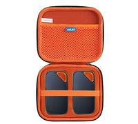 Anleo Estuche duro para SanDisk 500 GB 1TB 2TB 4TB Extreme PRO portátil SSD (funda para 2 discos duros)