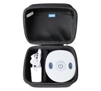 Anleo Funda rígida de viaje compatible con máquina limpiadora ultrasónica dental de 45 KHz de limpieza ultrasónica profunda (solo funda) (negro)