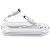 ANLINK 10ft/3 Meters Power Extension Cable, 12V DC 5.5mm*2.1mm Male to Female Power Adapter Cord for 12V CCTV Security Camera, LED Strip String Light, Router and More Devices (White)