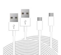 ANLINK 2 cables de extensión USB A a USB C de 6 m para cámara interior Ring Pan-Tilt (versión 2024), color blanco