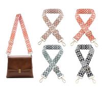 Anlising 4PCS Correa de Hombro Ajustable, Ajustable Correas para Bolsos, Hombro del Cinturón Recambio, Correa de Hombro Universal de Repuesto, para Bolso Bandolera, Bolsos de Bricolaje (3.8CM Ancha)