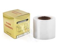 Anlising Rollo de Plástico Transparente,Película Adhesiva para Tatuajes,Tatuaje Película Protectora, Accesorios de Maquillaje Permanente Rollos,Película Elástica de Cejas y Labios (42 * 200 mm)