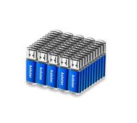 Anloter 50pcs USB Flash Drive Memory Flash Stick Pen Drive Thumb Storage for Computer Laptop Mac Tablet Gift (512MB, Azul)