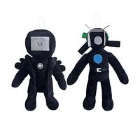 Anloximt 2Pack Skibid Cameraman Toilet Peluche Skibid Camera Man Peluche Skibid Toilet Peluche Speakerman Peluche Skibid Toilet Peluche Figura Regalos para Niños Fans
