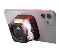 Anloximt Altavoz magnético | Altavoz multifunción | Portátil con luz RGB Sonido Estéreo Soporte para teléfono para cuarto de baño coche viaje ducha