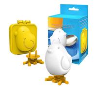 Anloximt Molde de Huevo Duro - Molde de Huevo cocido en Forma de Pollo - Molde de Huevo de Cocina Novela Gadget Creativo de Pollito Lindo Deja Que a los niños Les encante Comer Huevos