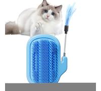 Anloximt Tabla rascador para gatos - Tabla rascador con hierba gatera, peine cepillo cuidado del pelo suministros para mascotas para muebles gatitos perros conejos