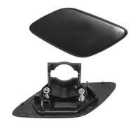 Anlseiod 1 par Tapa Lavafaros para E92 E93 2005-2013 negro tapa de limpieza de faros reemplazo 61677171659 61677171660 lavado de faros delantero cubierta izquierda y derecha
