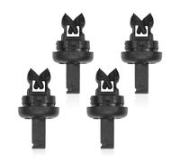 Anlseiod 4 Clips Bandeja Maletero para Clio 3 Me.ga.ne 3/4 Qashqai C4 II DS4 DS5 DS 3 Laguna 3 Scenic 3/4,Clips de Fijación Trasera Clips de MaleteroOE/OEM 1606854680 8200675047 (plástico negro)