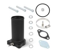Anlseiod Kit Tubo Reemplazo Válvula EGR 57 mm para 1.9 TDI de 130/160 CV Diesel Válvula EGR para VW Audi A3 8L A3 8P A4 A6 Seat Skoda Kit Anular EGR Supresor EGR Negro