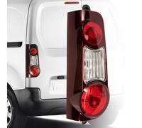 Anlseiod Luz Trasera Izquierda para Peugeot Partner 2012-2019 Citroën Berlingo Mk2 Van 2012-2019 Faro Trasero OEM 9677205580 Piloto Trasero