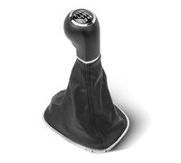 Anlseiod Palanca Cambio 6 Velocidades Para O.pel Corsa D 2006-2014,Corsa E 2014-2019 Adam M13 2012-2019 Pomo de cambio manual + funda palanca cambio + abrazadera marco costuras negras 009140093