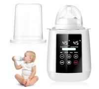 Anluomafuy Calentador de Biberones con Esterilizador, 6 en 1 Calientabiberones Multifunción, Calienta y Descongela Biberones, Calentador de Alimentos para Bebés, Calentador Biberones Portatil