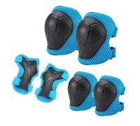 Anluomania Equipo de Protección Infantil 6PCS, Set Rodilleras Coderas y Muñequeras Set de Protección Infantil, Juego de Protecciones para Ciclismo, Monopatín, Escalada, Esqui y Otros Deportes