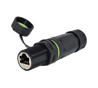 ANMBEST Starlink - Adaptador Ethernet Gen 3/Mini, IP68 impermeable Starlink estándar V3/Mini Dish y conector de router, adaptador Ethernet RJ45 a Starlink V3 Cable de extensión con tapa