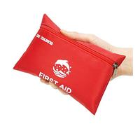 ANMEILU Kit de primeros auxilios de viaje pequeño 76 piezas limpia, trata y protege la mayoría de lesiones, listo para emergencias en casa, al aire libre, coche, camping, lugar de trabajo,