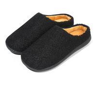 Anmerl Zapatillas para Mujer de Memoria de Espuma, Suave y Esponjosa Mule para Interiores/Exteriores, Zapatos de casa Cómodos y Cálidos, Antideslizantes