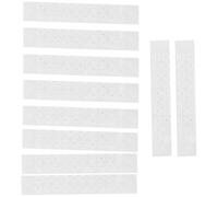 ANMITI 200 piezas de adhesivos transparentes desechables para las orejas, perlas de acupuntura, parches de estimulación de presión de acupuntura, puntos transparentes