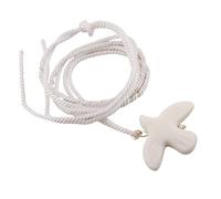 ANMITI Collar de palomas de la paz blanca, joyería única para estudiantes, cadena larga para mujeres que buscan joyas únicas y significativas, collar de palomas blancas, talla única, como se describe