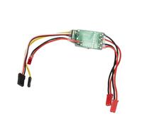 ANMITI Controlador electrónico de velocidad con motor cepillado de 5 V/1,5 A BEC bidireccional ESC para coche/cochecitos/camiones/tanques, controlador de velocidad electrónico cepillado para coche Esc