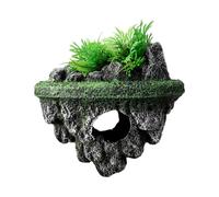 ANMITI Delicado paisaje sagrado de piedra cueva terrario escondite camarones cavernas estatua acuarios decoración hábitat