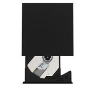 ANMITI Pequeñas unidades de DVD externas USB tipo C, reproductor de CD, transferencia de datos de velocidad, unidades ABS para laptop, computadora de escritorio y laptop