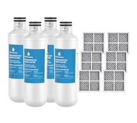 Anmumu LT1000PC ADQ747935 - Filtro de agua de repuesto para LG LT1000P/PC/PCS, LT-1000PC, LT1000PC, LFCC22426S, LRFXS2503S, LMWS27626S, LRDCS2603S y LT120F ADQ73334008 Filtro de aire fresco,6