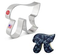 Ann Clark Cookie Cutters Cortador de galletas símbolo Pi por Flour Sugar Butter - 9,5 cm