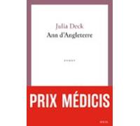 Ann D Angleterre (prix Medicis 2024)