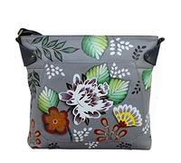 Anna by Anuschka 8037, Bolso Tote Convertible-Cuero Genuino-Jardín del Edén para Mujer, Talla única