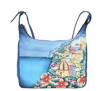 Anna by Anuschka Compras Dawn-Bolso de Mano para Mujer, Piel auténtica, tamaño Mediano, Amalfi Amanecer, Einheitsgröße