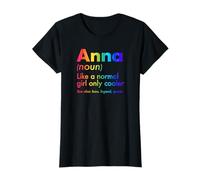Anna como Una Chica Normal Solo Cooler Queen Nombre Camiseta