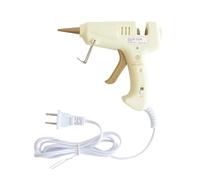 Anna Griffin Kit de pistola de pegamento con almohadilla de trabajo de silicona y 12 barras de pegamento transparentes, pistola adhesiva eléctrica con cable para bricolaje, manualidades escolares